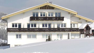 Gästehaus Boersch im Kleinwalsertal im Winter